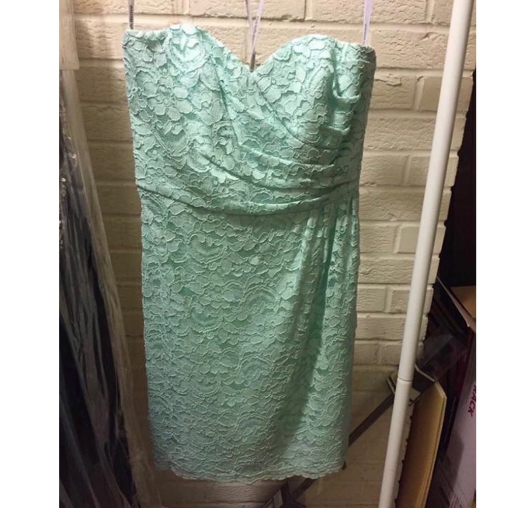 David’s bridal lace dress